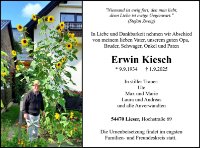 eine Anzeige