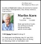 eine Anzeige
